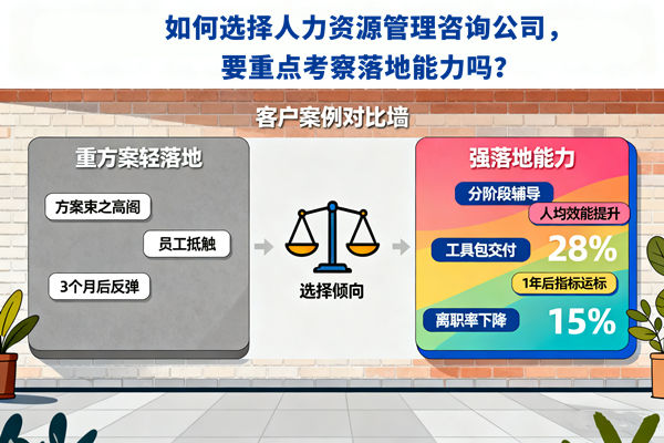 如何選擇人力資源管理咨詢公司，要重點(diǎn)考察落地能力嗎？